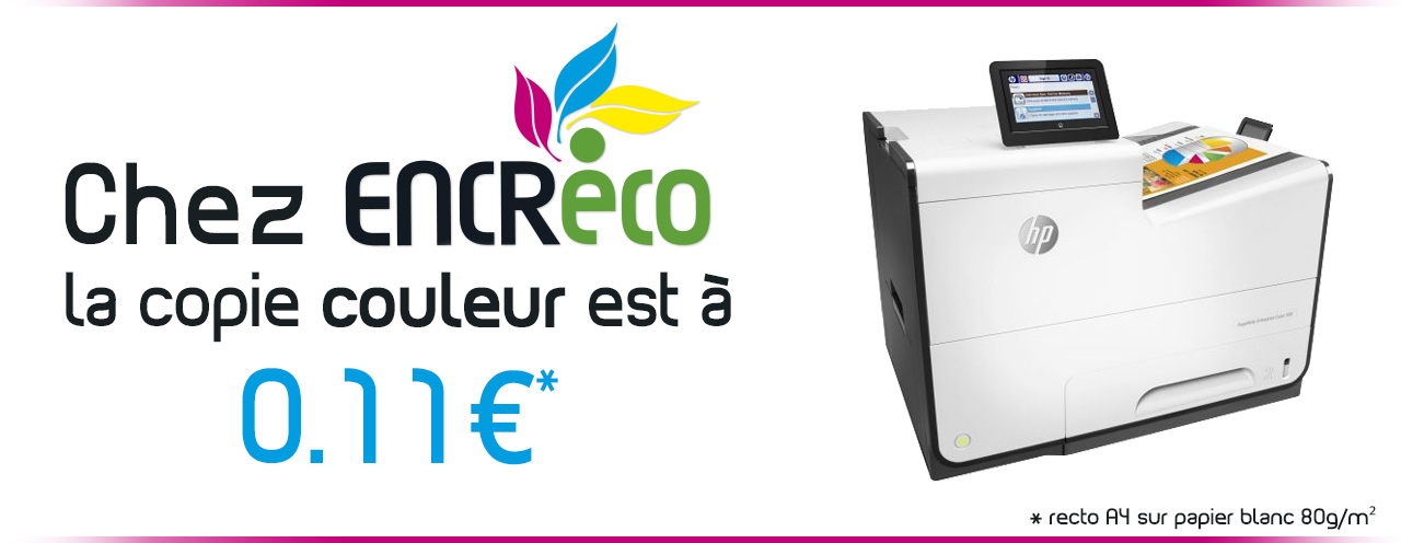 Impression économique en jet d'encre chez EncreEco Angouleme Impression économique en jet d'encre chez EncreEco Angouleme